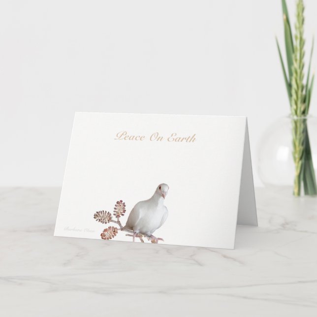 Fred på jorden: Kärlek makt Helgkort (Framsida)