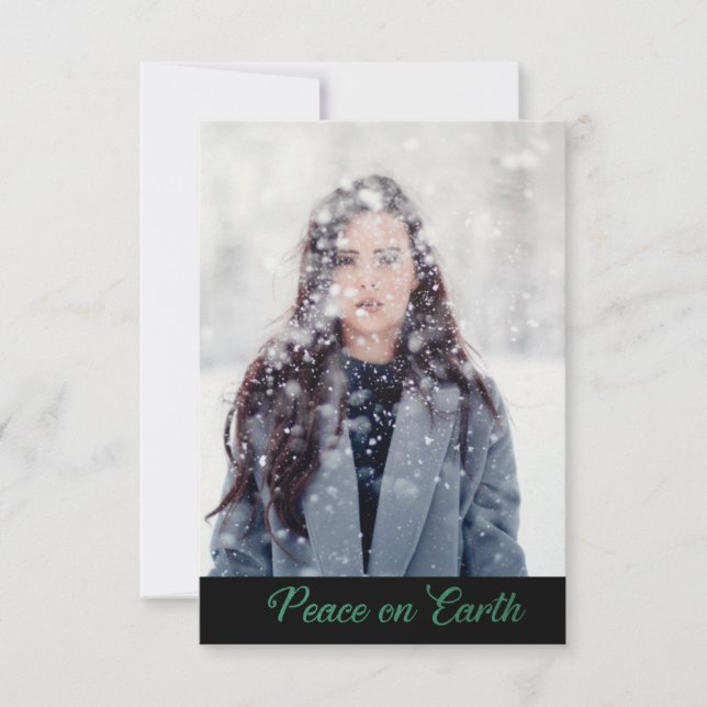 Fred på jorden kort (Framsida)