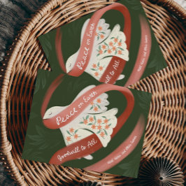 "Fred på jorden"-kort med Helgdag med Dove Julkort