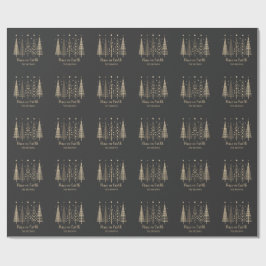 Fred på jorden - minimalistisk jul presentpapper