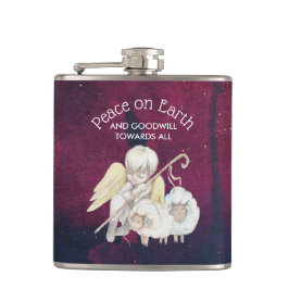 Fred på jorden och Goodwill Mot alla Shepherd Fickplunta