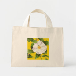 "Fred på jorden" på ett litet Tote Mini Tygkasse