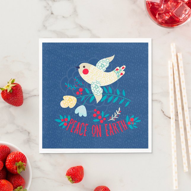 Fred på jorden pappersservett (Skapare uppladdad)