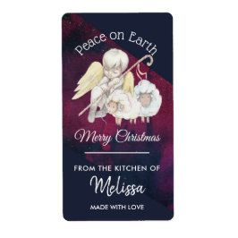 Fred på jorden Pastoral SHepherd-julköket Fraktsedel