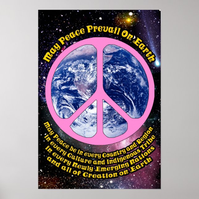 Fred på jorden poster (Framsidan)