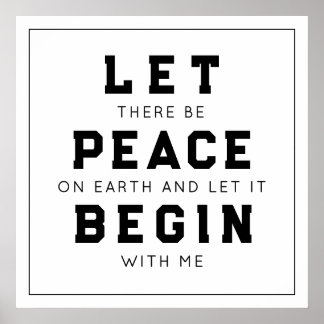Fred på jorden Poster
