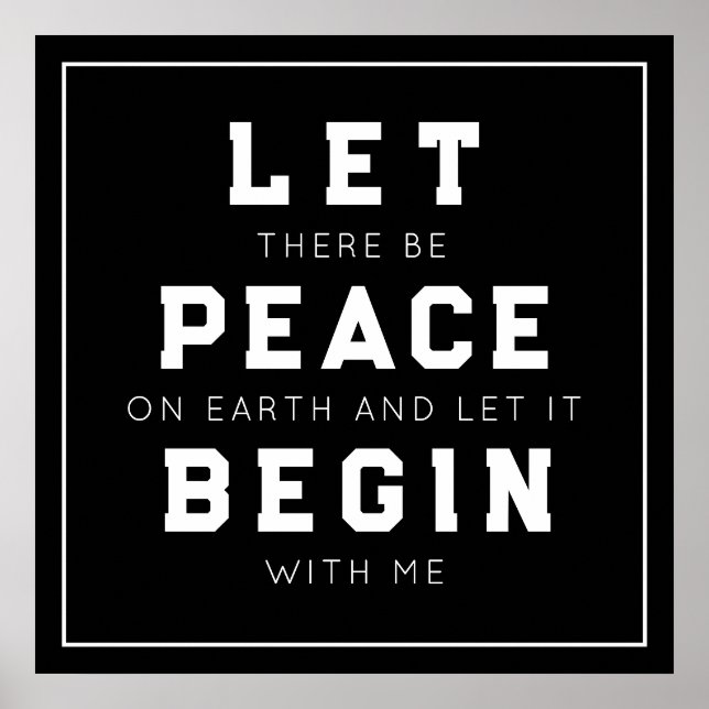 Fred på jorden Poster (Framsidan)