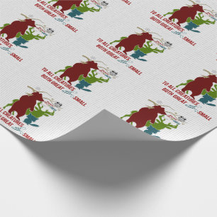 Fred på jorden till all kreativ mark presentpapper