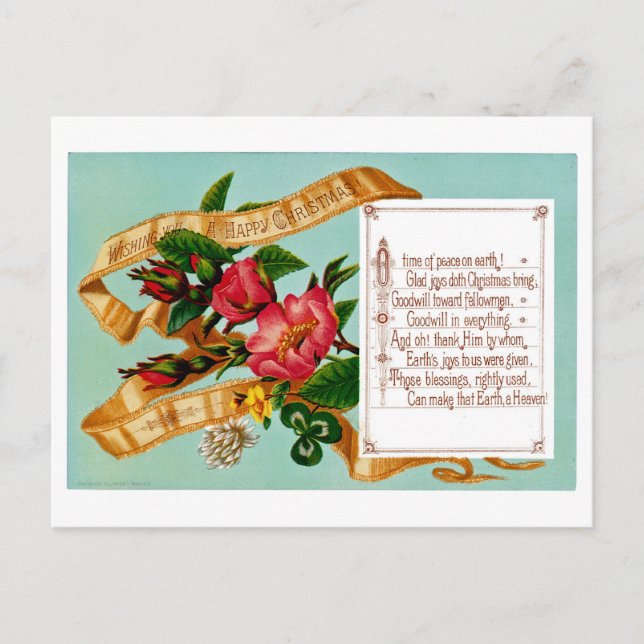 Fred på jorden vykort (Framsida)