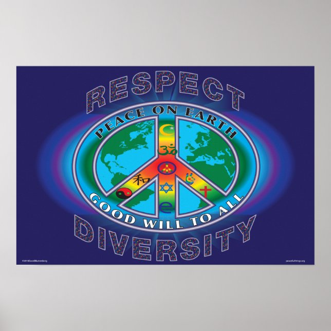 FRED PÅ JORDENS GOODWILL TILL ALLA POSTER (Framsidan)