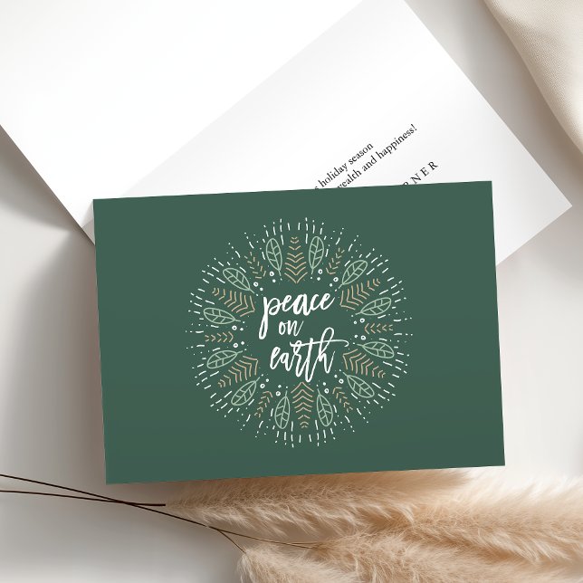 Fred på jordens Helgdag Helgkort (Skapare uppladdad)