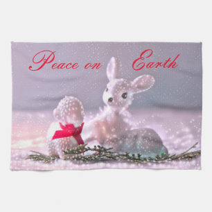 Fred på Jul- och kökshuset på jorden Kökshandduk