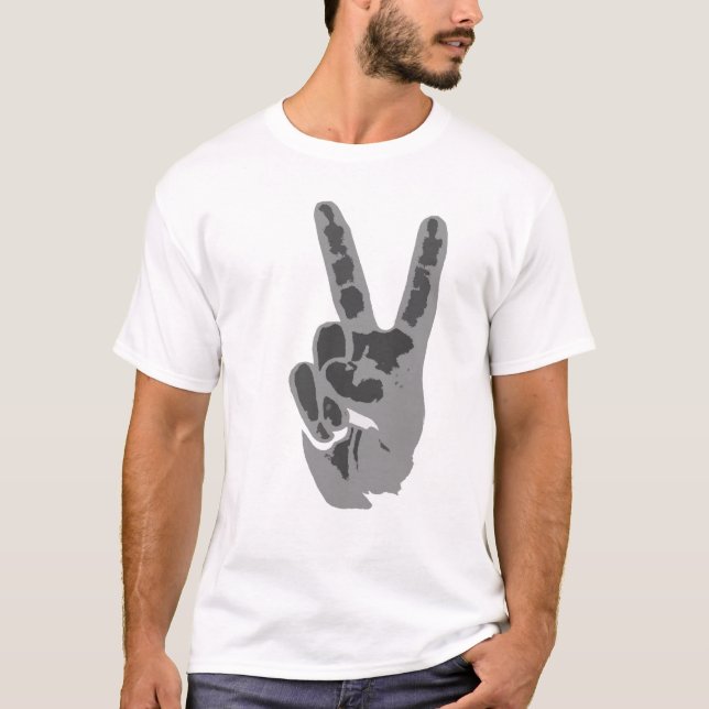 fred räcker undertecknar tee shirt (Framsida)