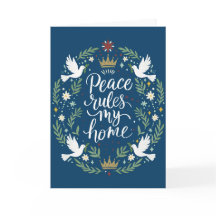 Fred Regerar Mitt Hem Falt Greeting Card