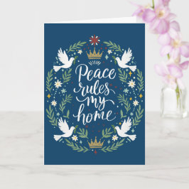 Fred Regerar Mitt Hem Falt Greeting Card Kort