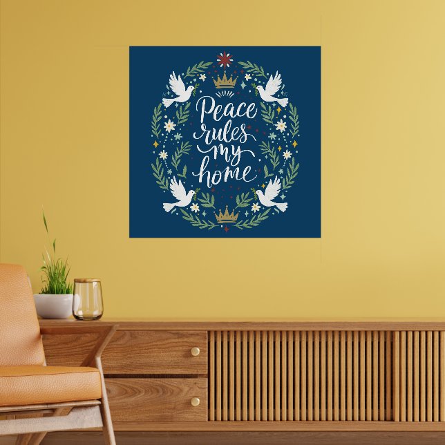 Fred regerar mitt hem poster (Vardagsrum 2)