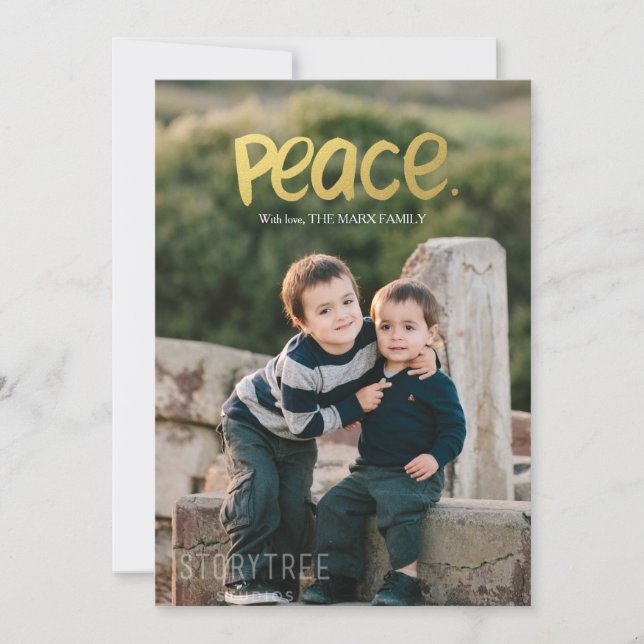 Fred | Semestervykort Julkort (Framsida)