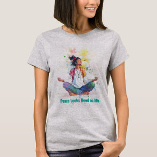 Fred ser bra ut på mig | Meditations-T-Shirt T Shirt