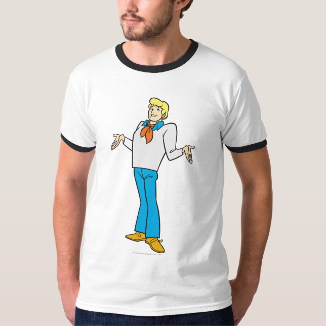 Fred Shrug T Shirt (Framsida)