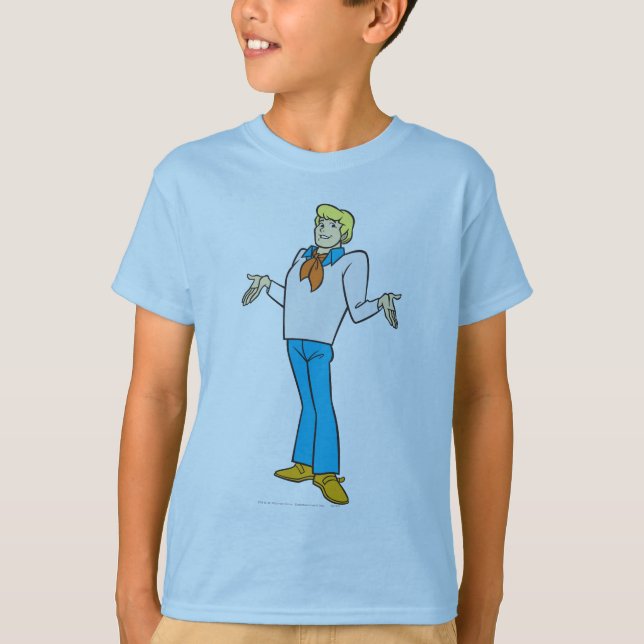 Fred Shrug Tee Shirt (Framsida)