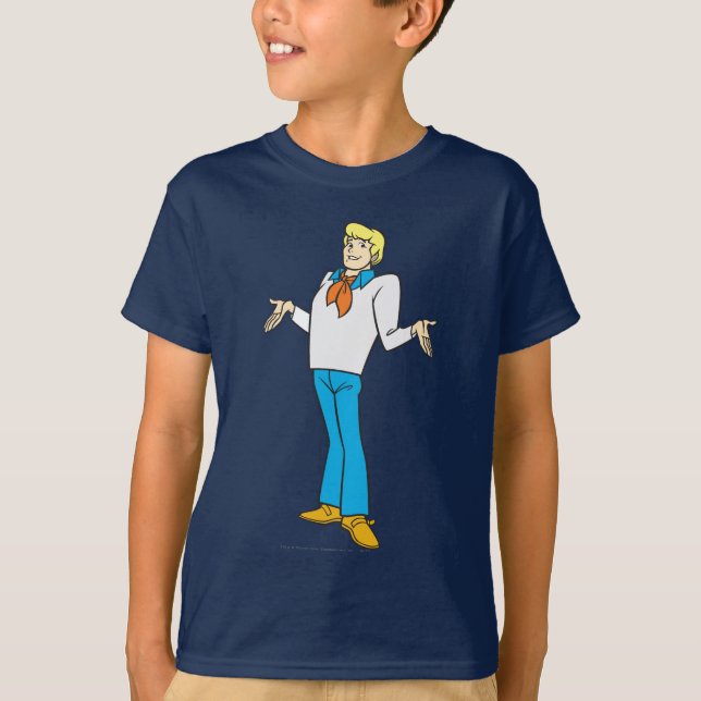 Fred Shrug Tee Shirt (Framsida)
