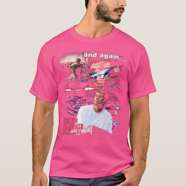 Fred slå på Ljus igen T Shirt (Framsida)