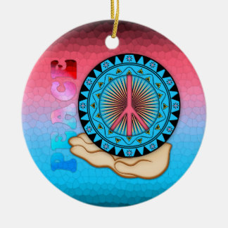 Fred ~ Sol Julgransprydnad Keramik