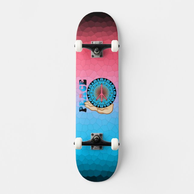 Fred ~ Sol Mini Skateboard Bräda 18,5 Cm (Framsida)