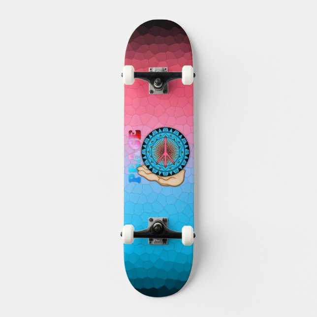 Fred ~ Sol Skateboard Bräda 20,5 Cm (Framsida)