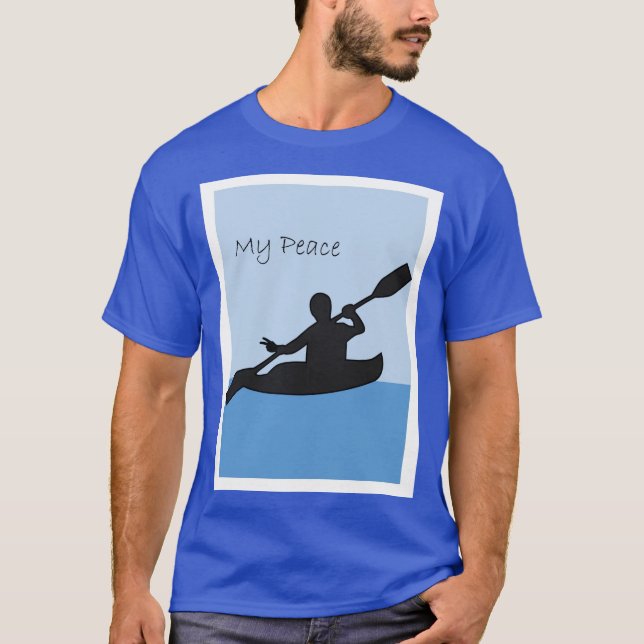 Fred som Kayaking T Shirt (Framsida)