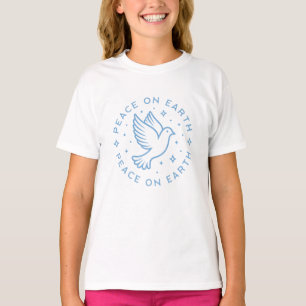 Fred, söt duva blå estetisk t shirt