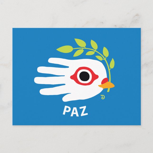 Fred spansk vykort (Framsida)