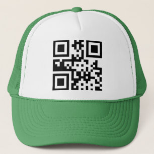 Fred☮symbol -- QR kodifierar Keps