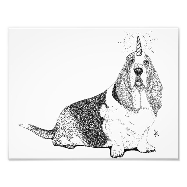 Fred the Bassetcorn Fototryck (Framsidan)