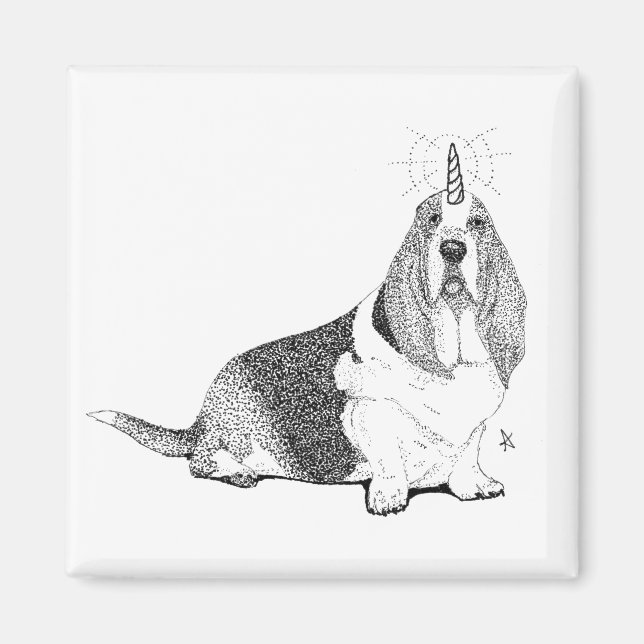 Fred the Bassetcorn Magnet (Framsidan)
