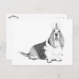 Fred the Bassetcorn Vykort