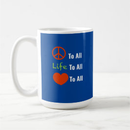 "Fred Till Alla" Kaffemugg