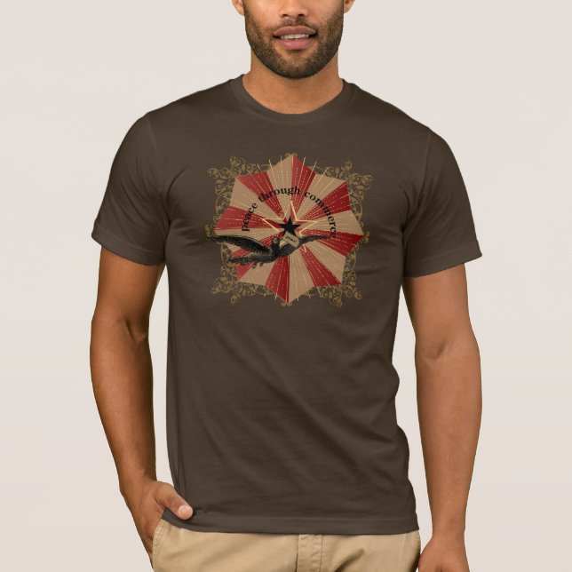 Fred till och med kommersT-tröja T-shirt (Framsida)