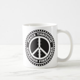Fred till och med överlägsen Firepower Kaffemugg