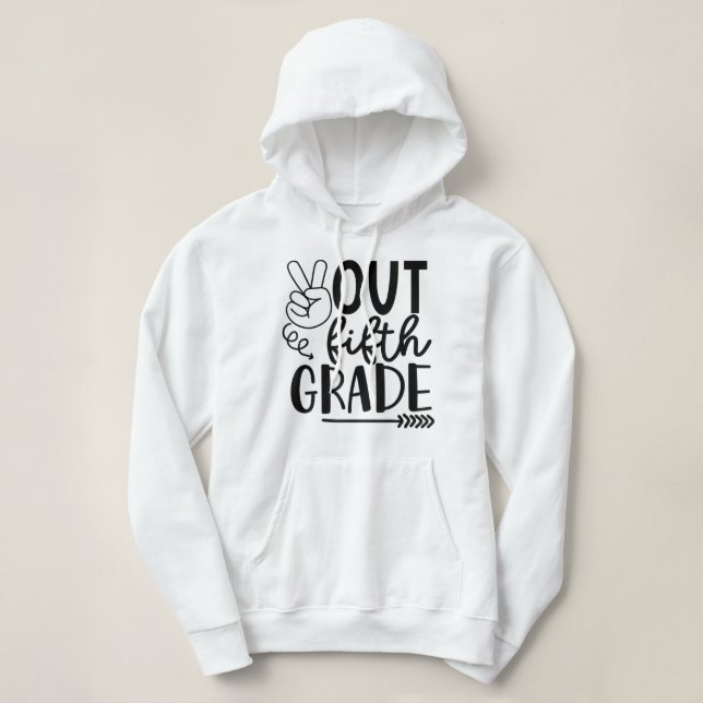Fred ut ur Klass 5:e Klass förra skoldagen T Shirt (Design framsida)