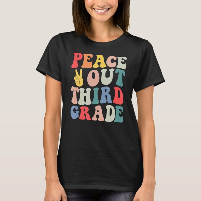 Fred ut ur tredje Klass-barnen T Shirt (Framsida)