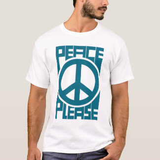 Fred Var Snäll Blue Textning T Shirt