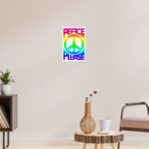 Fred Var Snäll Regenbogstext