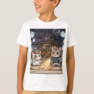 Freda och Junior Detektivkatternas Halloweenmyster T Shirt
