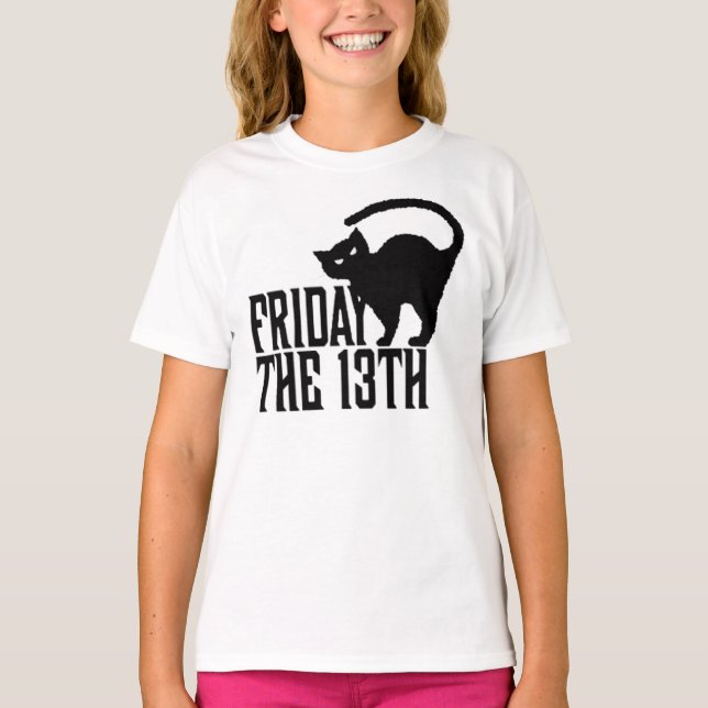 Fredag 13th tee shirt (Framsida)