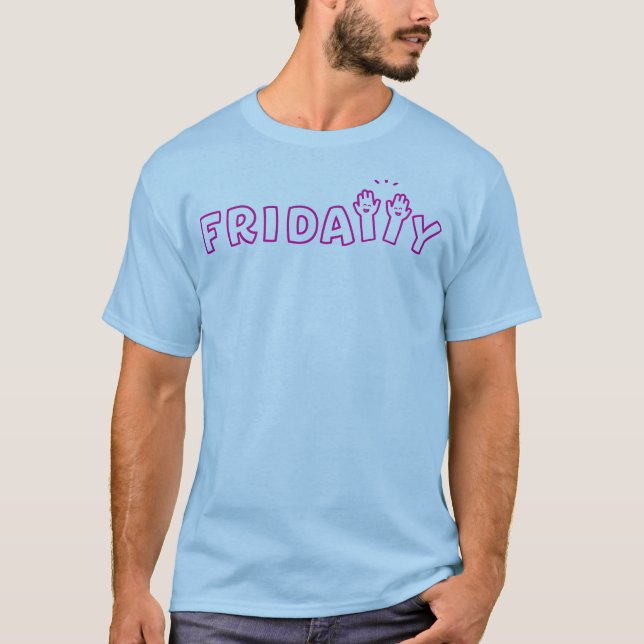 Fredag är till för Boys T-Shirt (Framsida)