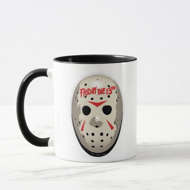 Fredag den 13 | Hockey Mask Graphic Mugg (Vänster)