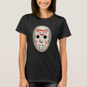 Fredag den 13 Hockey Mask Graphic T Shirt