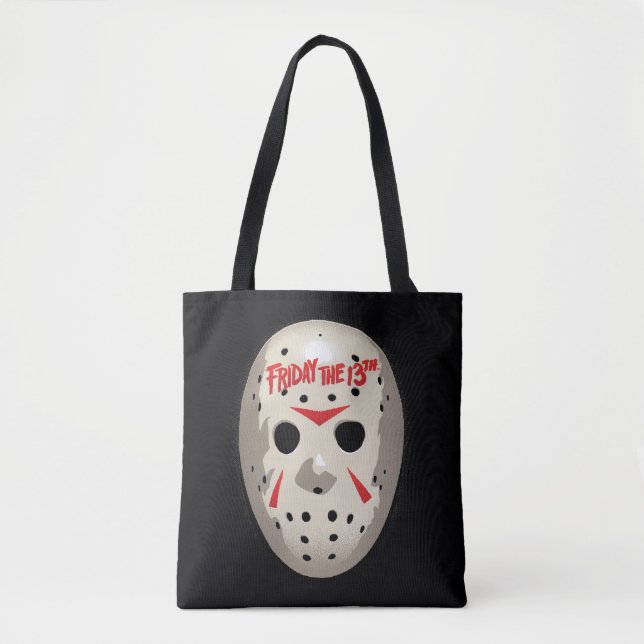 Fredag den 13 | Hockey Mask Graphic Tygkasse (Framsida)