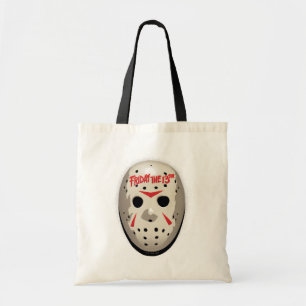 Fredag den 13 Hockey Mask Graphic Tygkasse
